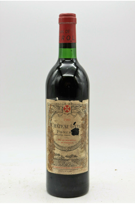 Chateau Gazin 1981