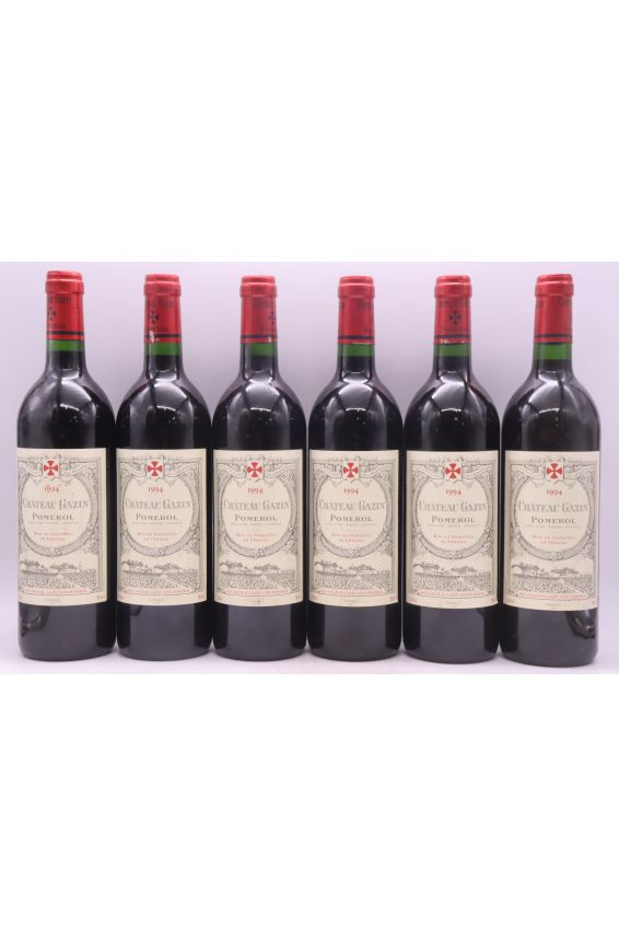 Chateau Gazin 1994 - Original Wood Case - Sold by 12