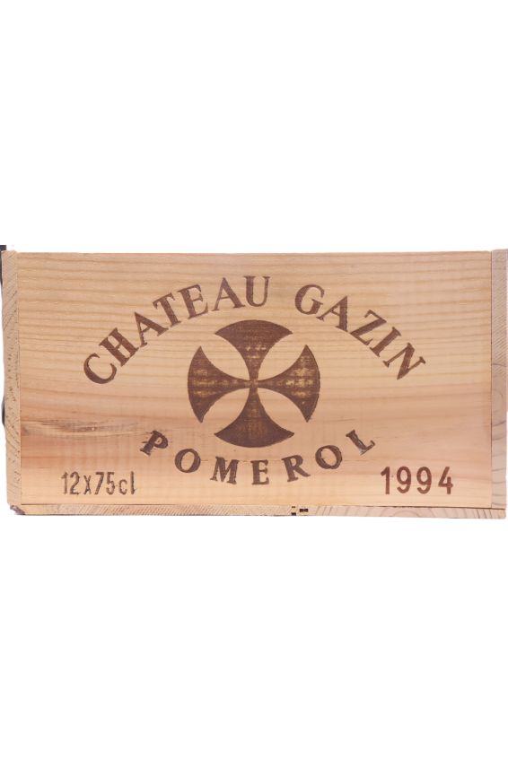 Chateau Gazin 1994 - Original Wood Case - Sold by 12