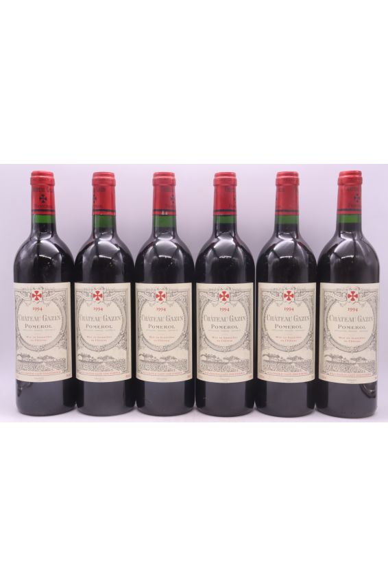 Chateau Gazin 1994 - Original Wood Case - Sold by 12