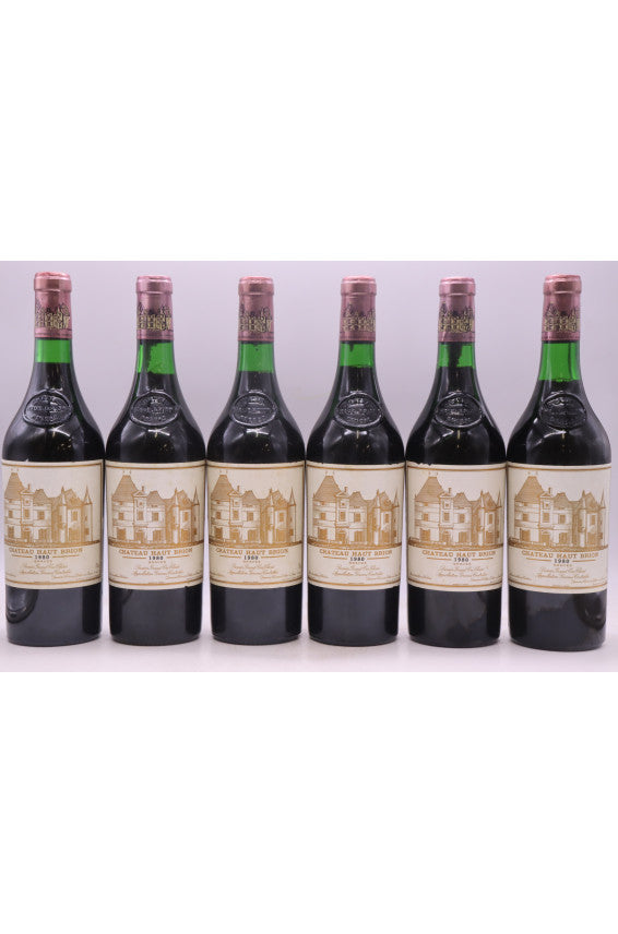 Chateau Haut Brion 1980 - Original Wood Case - Sold by 12