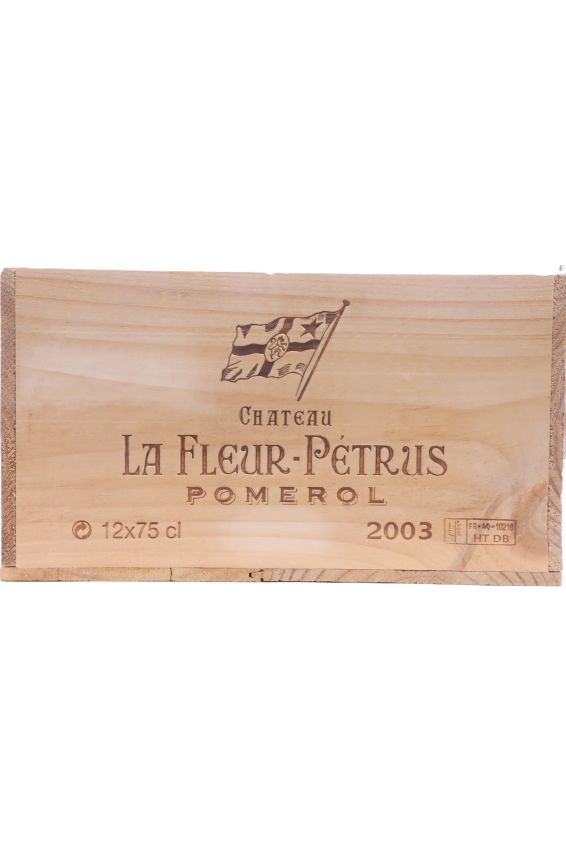 Chateau La Fleur Petrus 2003 - Original Wood Case - Sold by 12