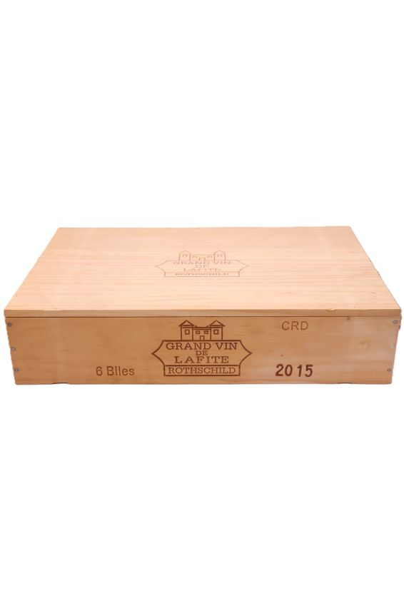 Chateau Lafite Rotschild 2015 - Original Wood Case - Sold by 6