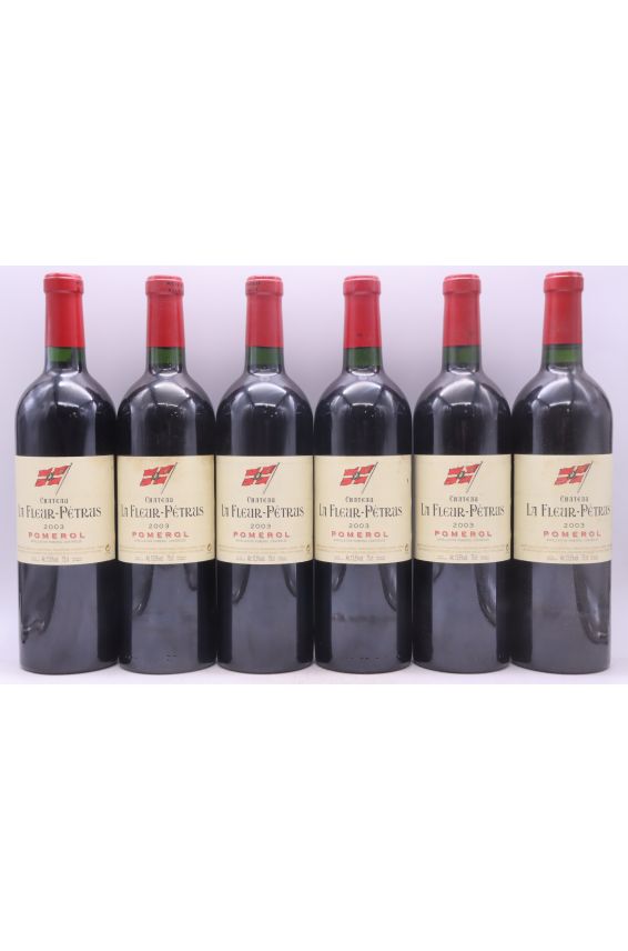 Chateau La Fleur Petrus 2003 - Original Wood Case - Sold by 12