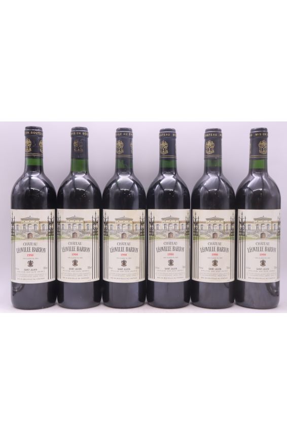 Leoville Barton 1990 - Original Wood Case - Sold by 12