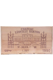Leoville Barton 1990 - Original Wood Case - Sold by 12