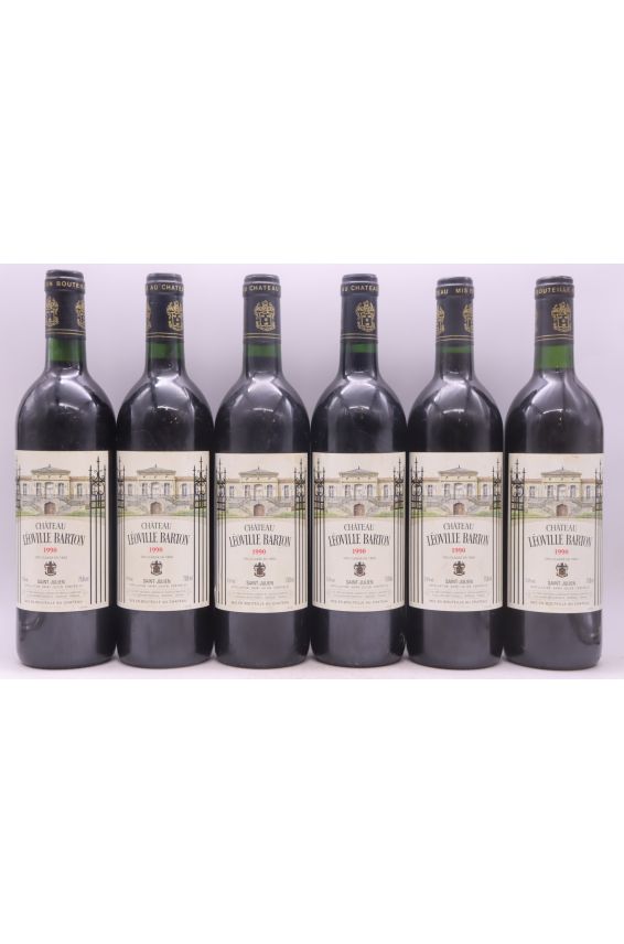 Leoville Barton 1990 - Original Wood Case - Sold by 12