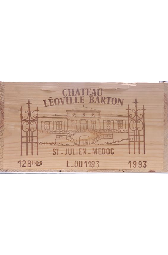 Leoville Barton 1993 - Original Wood Case - Sold by 12