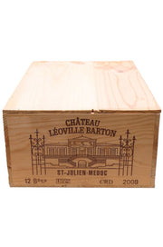 Leoville Barton 2008 - Original Wood Case - Sold by 12