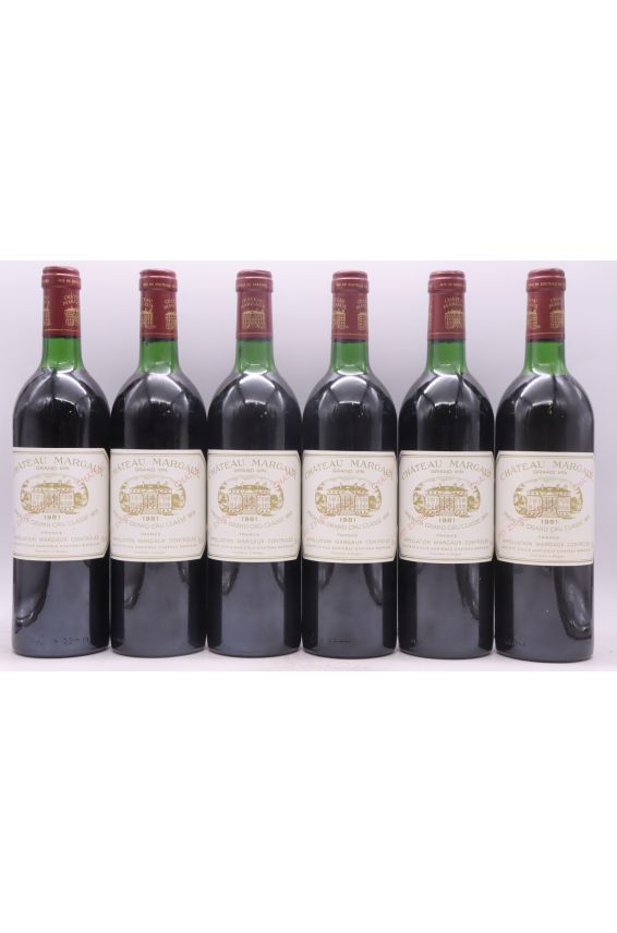 Chateau Margaux 1981 - Original Wood Case - Sold by 12