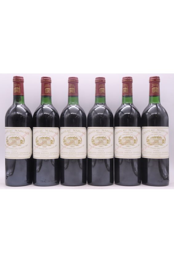 Chateau Margaux 1981 - Original Wood Case - Sold by 12