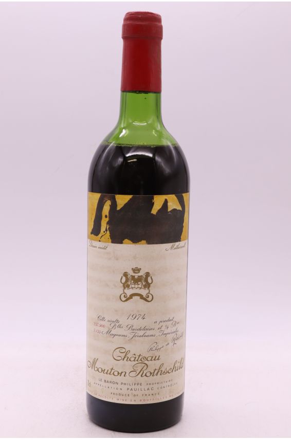 Chateau Mouton Rotschild 1974