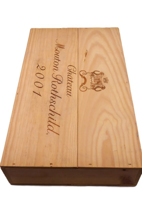 Chateau Mouton Rotschild 2001 - Original Wood Case - Sold By 6