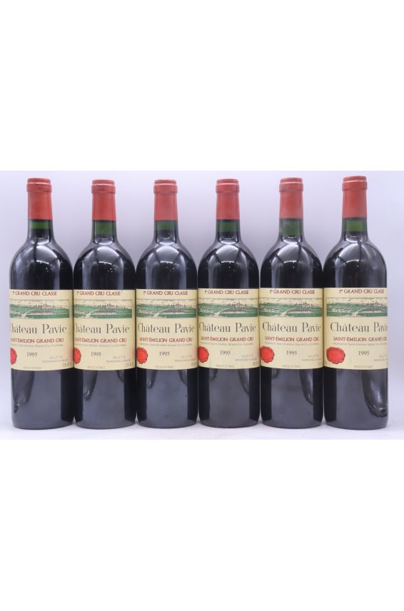 Chateau Pavie 1995 -  Original Wood Case - Sold by 12