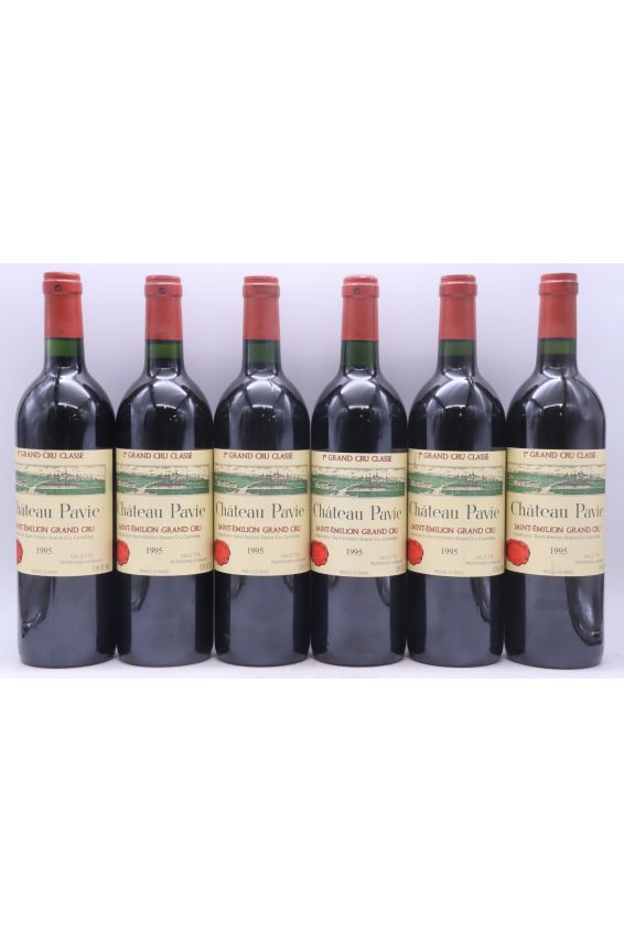 Chateau Pavie 1995 -  Original Wood Case - Sold by 12