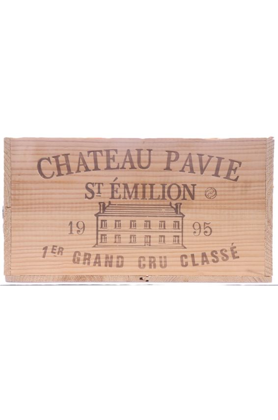 Chateau Pavie 1995 -  Original Wood Case - Sold by 12