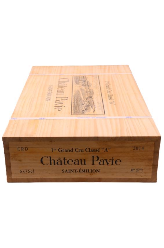 Chateau Pavie 2014 -  Original Wood Case - Sold by 12