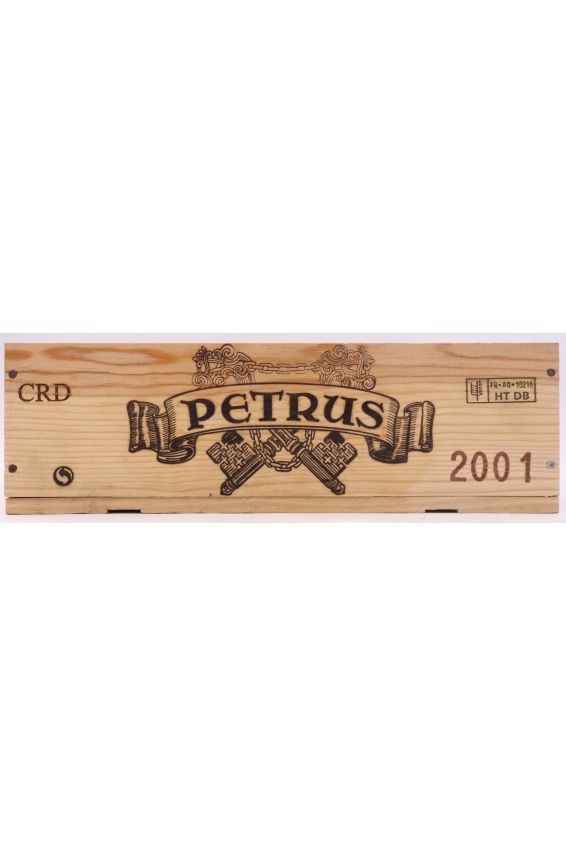 Chateau Petrus 2001 - Original Wood Case - Sold by 3