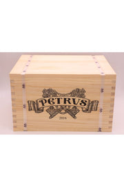 Chateau Petrus 2016 - Original Wood Case - Sold by 6
