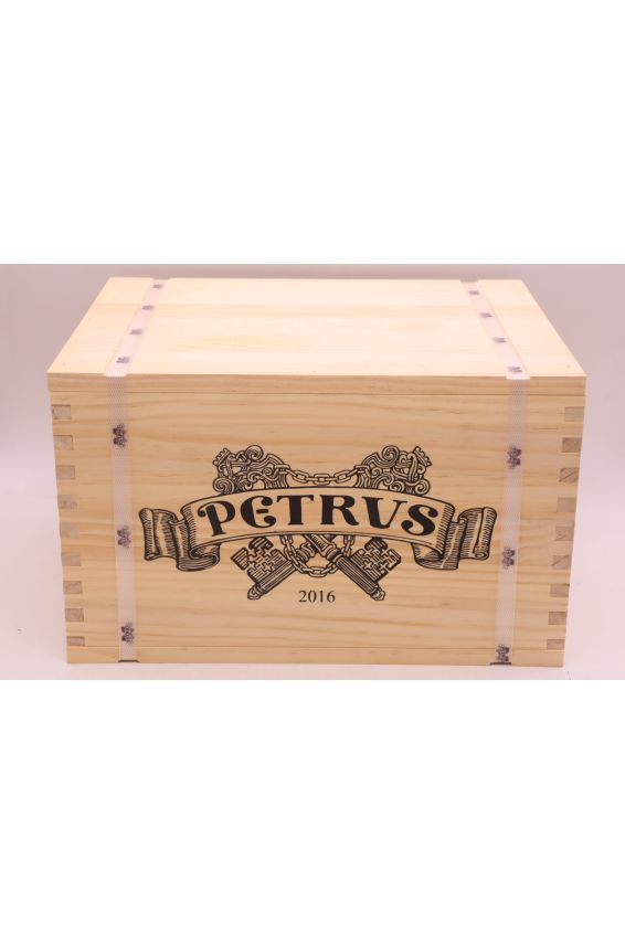 Chateau Petrus 2016 - Original Wood Case - Sold by 6