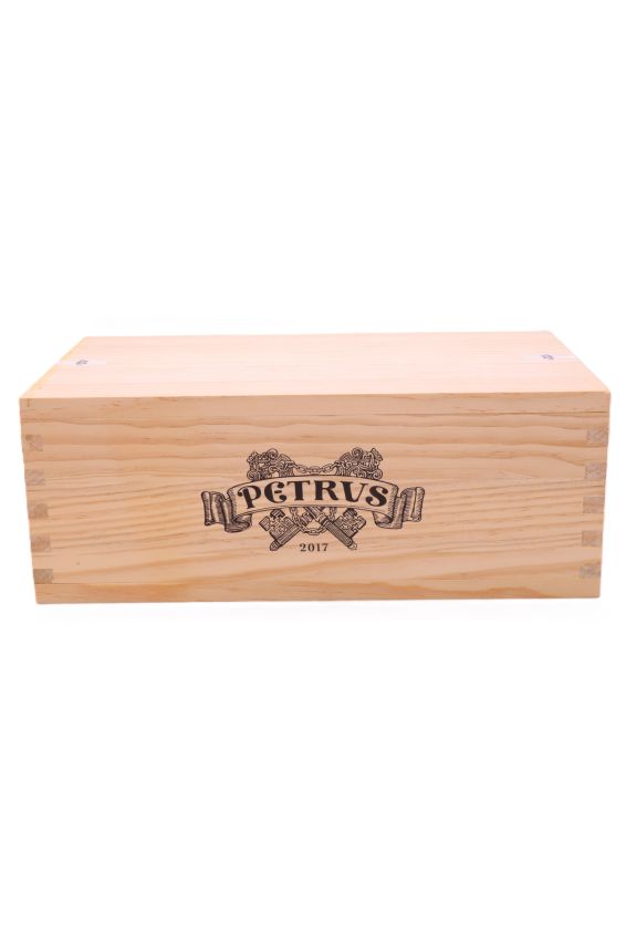 Chateau Petrus 2017 - Original Wood Case