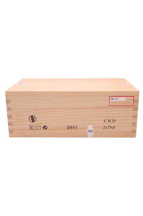 Chateau Petrus 2017 - Original Wood Case