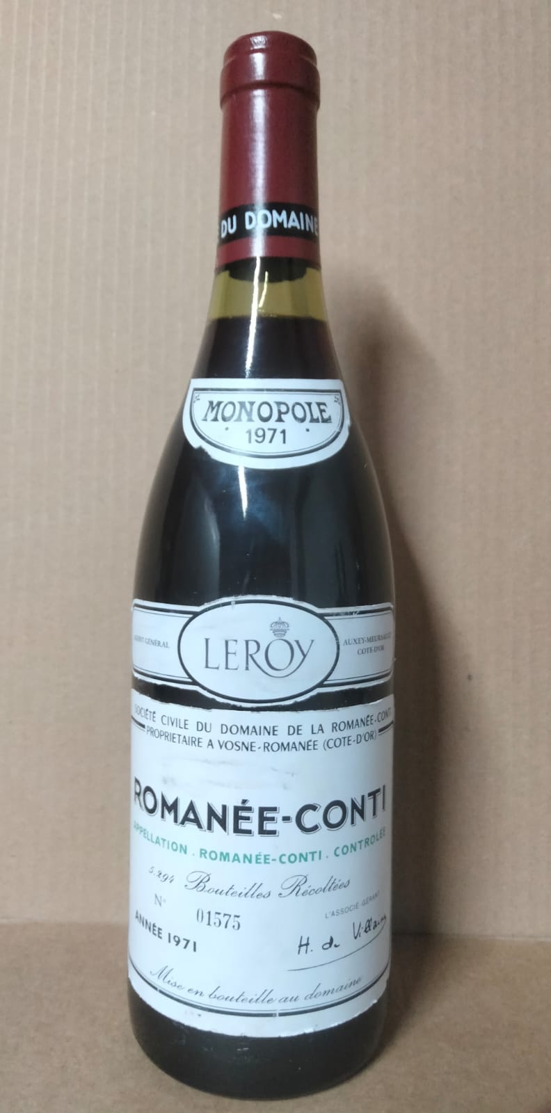 Romanné Conti 1971
